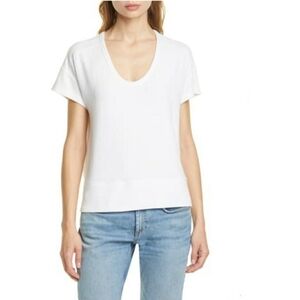 RAG & bone Ramona tee shirt sz. xxs white. NWT